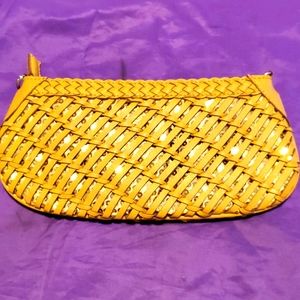 Like New Yellow Clutch